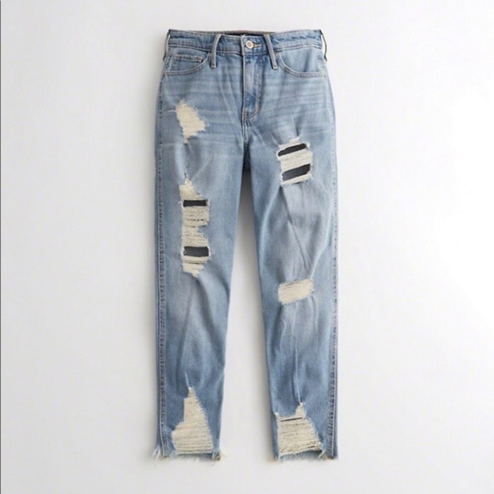 Hollister Vintage High Rise Slim Straight Jeans